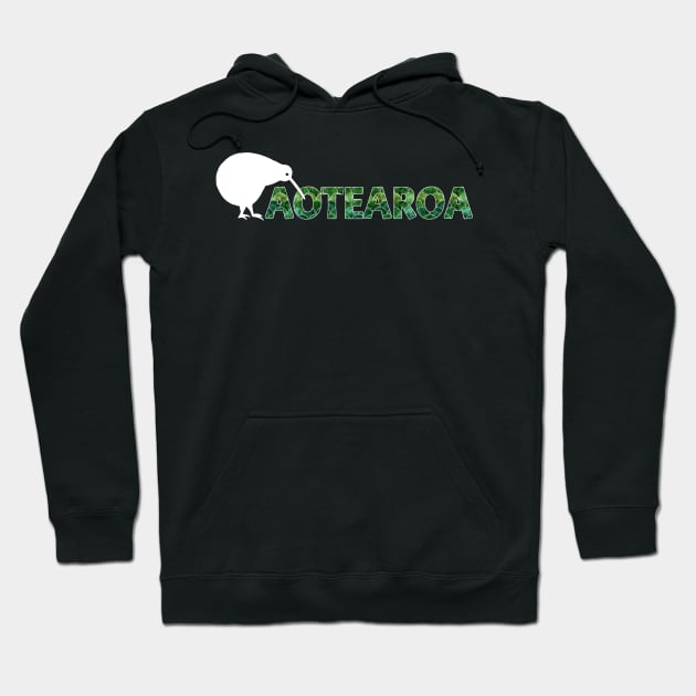 Aotearoa New Zealand Hoodie by Olooriel